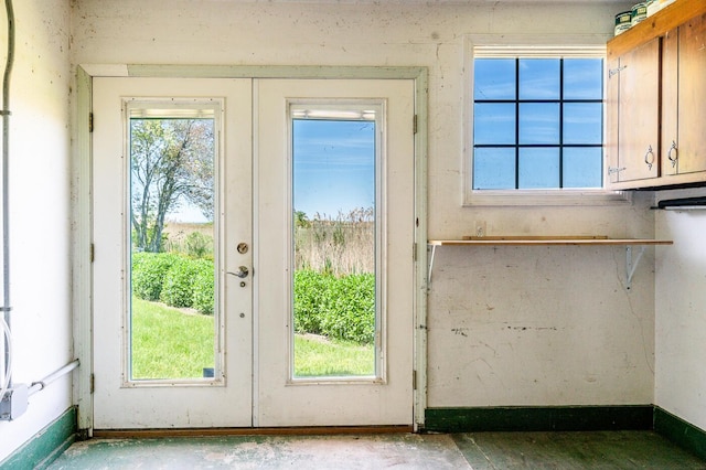 40 Thacher Shore Rd, Yarmouth Port, MA 02675 - entryway with plenty of natural light and french doors