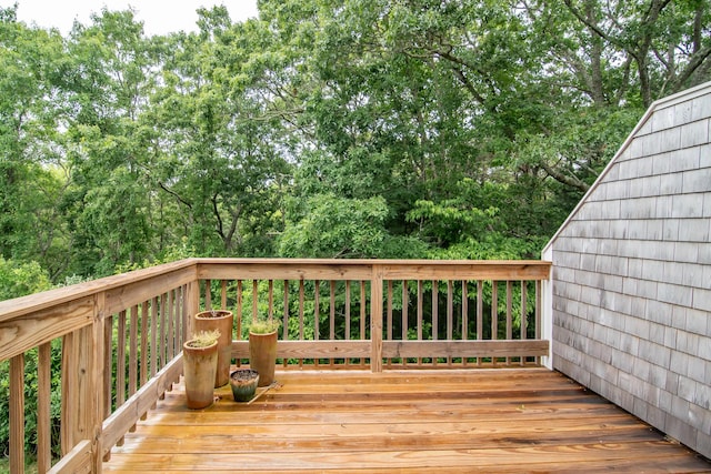 17 Harbor Hill Dr, Bourne, MA 02532 - view of wooden deck