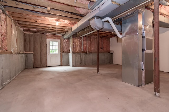 17 Harbor Hill Dr, Bourne, MA 02532 - below grade area with heating unit