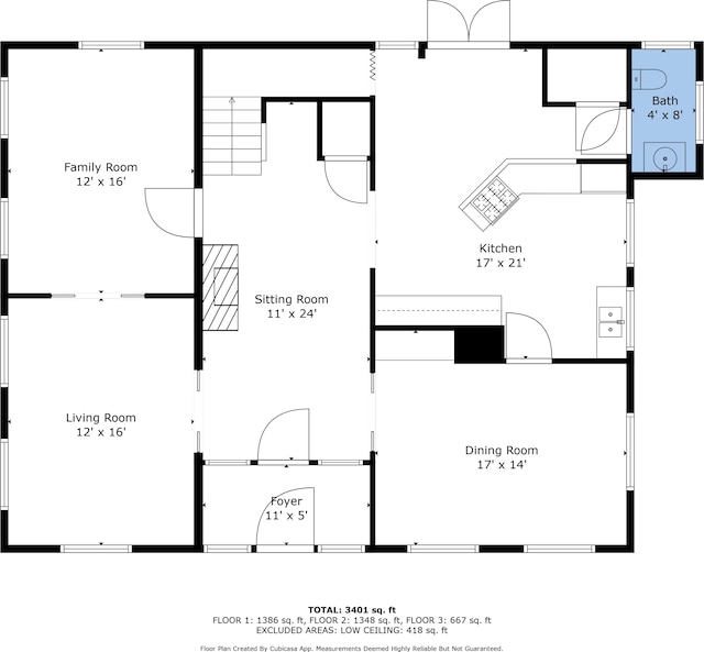 10 Quissett Ave, Woods Hole, MA 02543 - floor plan / room layout