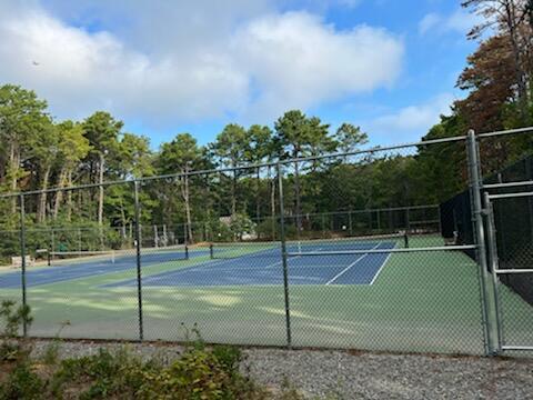 view of sport court