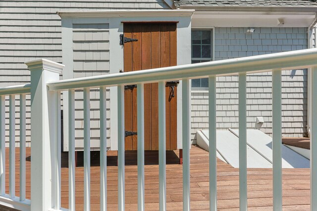 67 Sea Meadow Cir, Centerville, MA 02632 - view of wooden deck