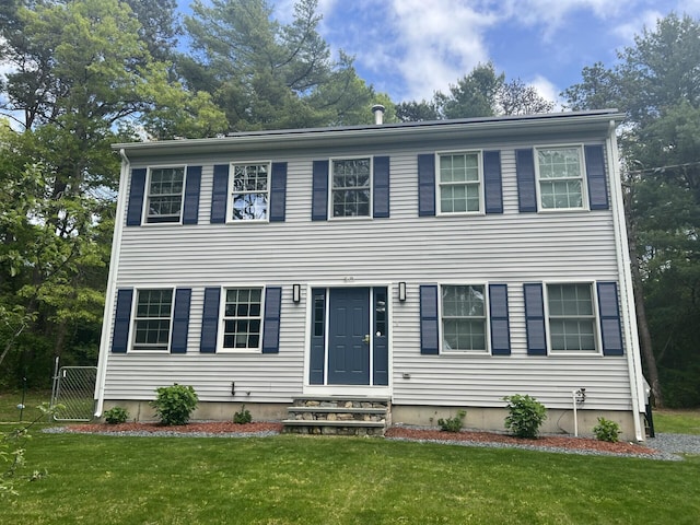 50 Great Hill Rd, Sandwich, MA 02563 - colonial-style house featuring entry steps