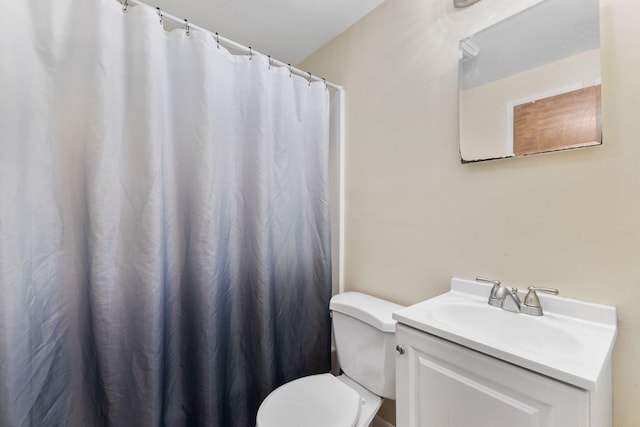74 Fearing St, Buzzards Bay, MA 02532 - full bath with toilet, vanity, and curtained shower