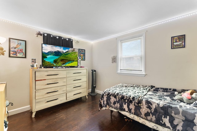 74 Fearing St, Buzzards Bay, MA 02532 - bedroom with dark wood-type flooring and baseboards