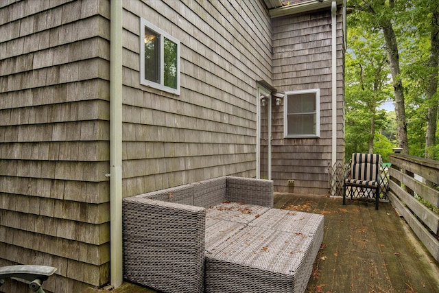 452 Nathan Ellis Hwy, Mashpee, MA 02649 - view of wooden deck