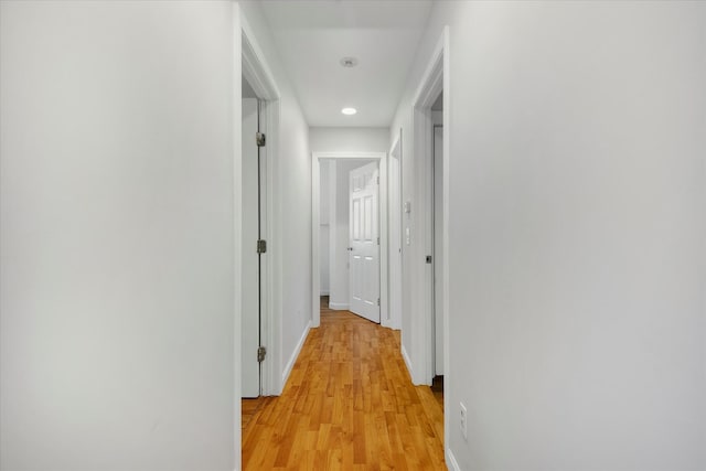 452 Nathan Ellis Hwy, Mashpee, MA 02649 - hall featuring light wood-style floors and recessed lighting
