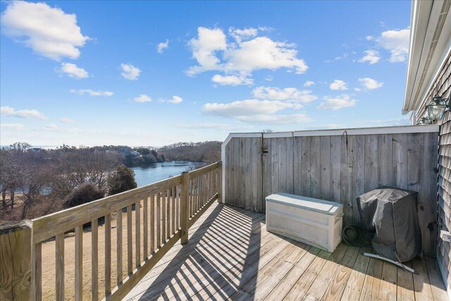 29 Highland Ter Unit 2903, Plymouth, MA 02360 - deck featuring a water view
