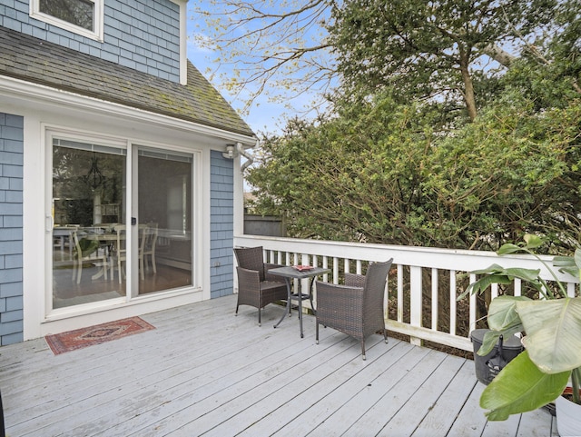 17 Edwards Rd, Hyannis, MA 02601 - view of deck