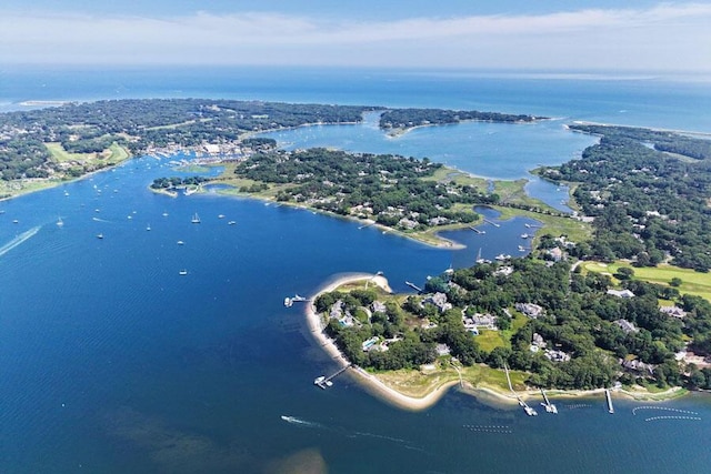 71 Sand Pt, Osterville, MA 02655 - aerial view of property's location with a large body of water