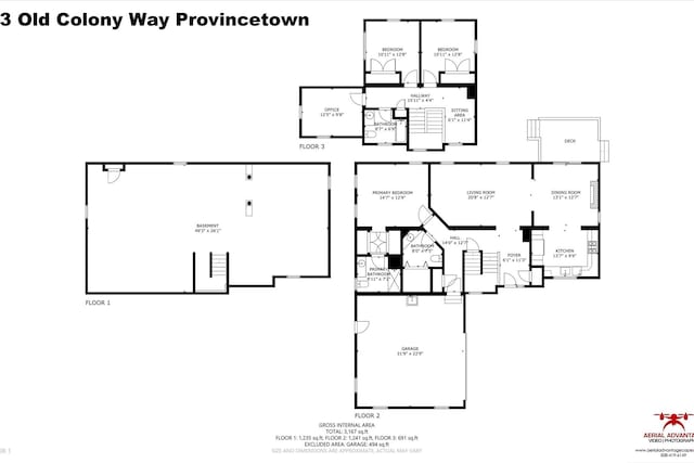 13 Old Colony Way, Provincetown, MA 02657 - property floor plan