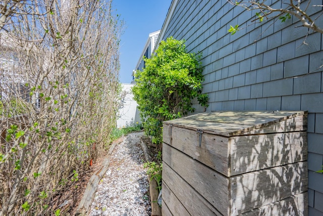 view of side of home