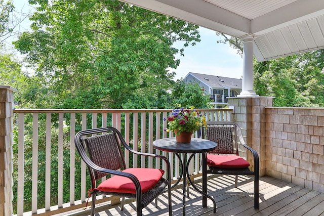 18 W Rd Unit 315, Orleans, MA 02653 - view of wooden deck
