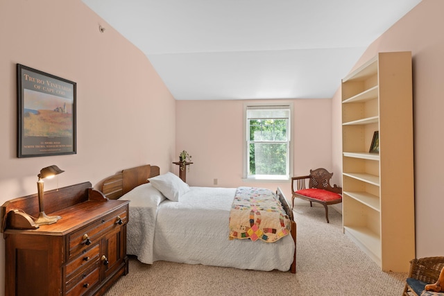 18 W Rd Unit 315, Orleans, MA 02653 - carpeted bedroom with lofted ceiling