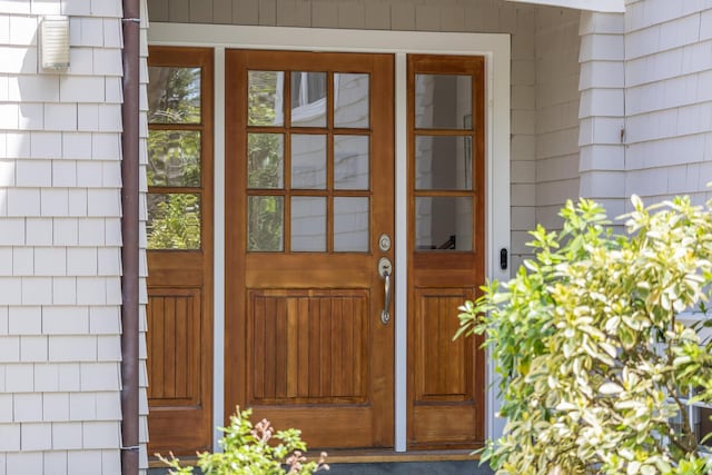 view of entrance to property