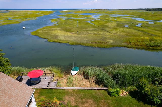 7 Sunrise Ln, Sandwich, MA 02563 - drone / aerial view of a nearby body of water