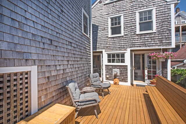 351A Commercial St Unit A1, Provincetown, MA 02657 - view of wooden deck