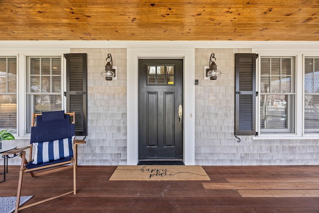 29 Hiawatha Rd, Harwich Port, MA 02646 - doorway to property with covered porch