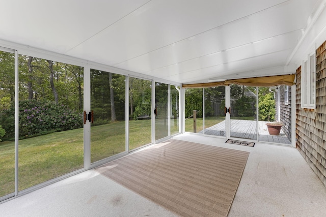 100 Potonumecot Rd, Chatham, MA 02633 - view of unfurnished sunroom