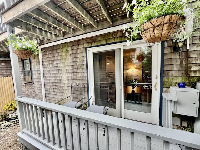 3 Winthrop St Unit U1, Provincetown, MA 02657 - view of deck