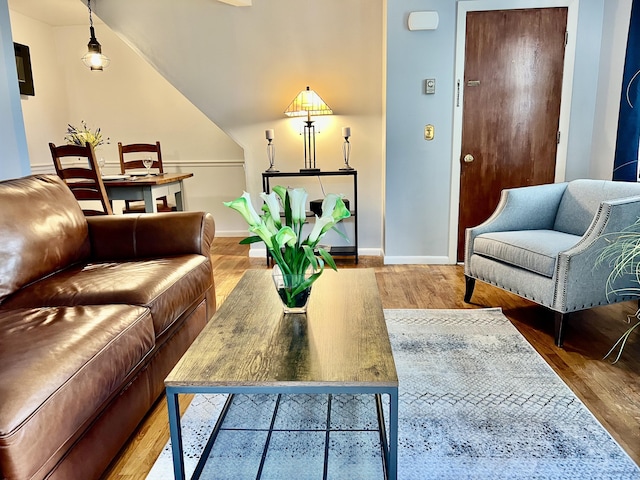 3 Winthrop St Unit U1, Provincetown, MA 02657 - living room with wood finished floors and baseboards