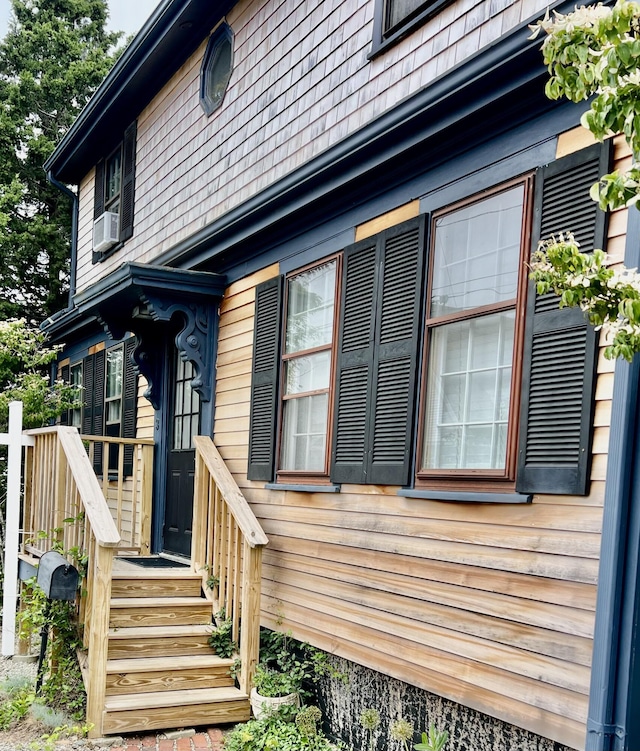 3 Winthrop St Unit U1, Provincetown, MA 02657 - view of exterior entry with cooling unit