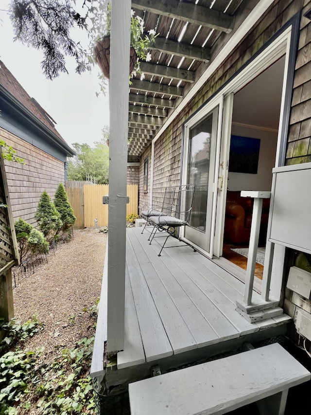 3 Winthrop St Unit U1, Provincetown, MA 02657 - view of deck