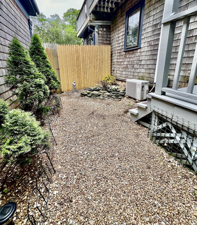 3 Winthrop St Unit U1, Provincetown, MA 02657 - view of yard with a cooling unit