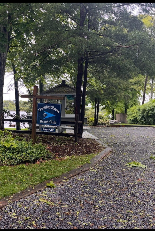 154 Cotuit Bay Dr, Cotuit, MA 02635 - view of home's community featuring a water view