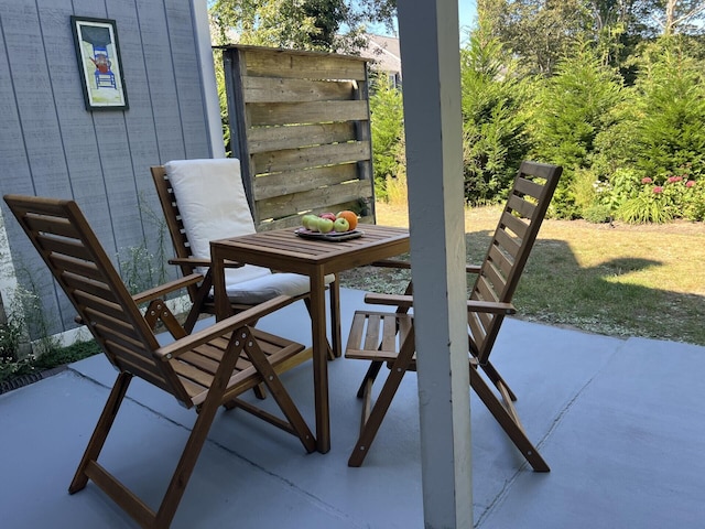 view of patio