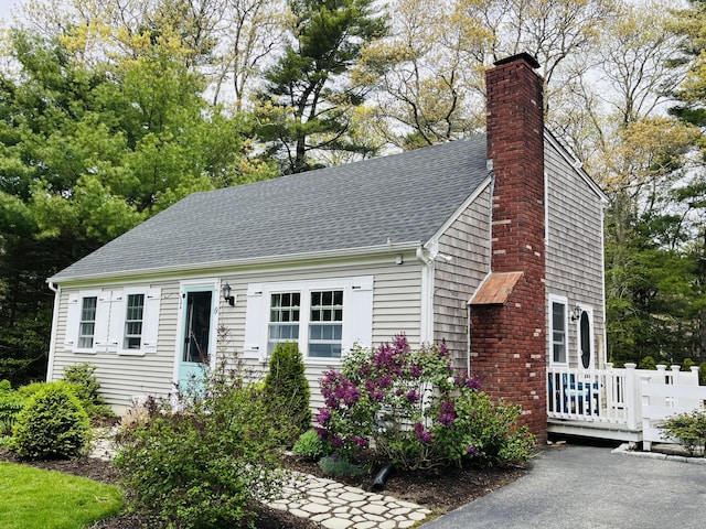 19 Artisan Way, Forestdale, MA 02644 - cape cod house with a chimney and a shingled roof