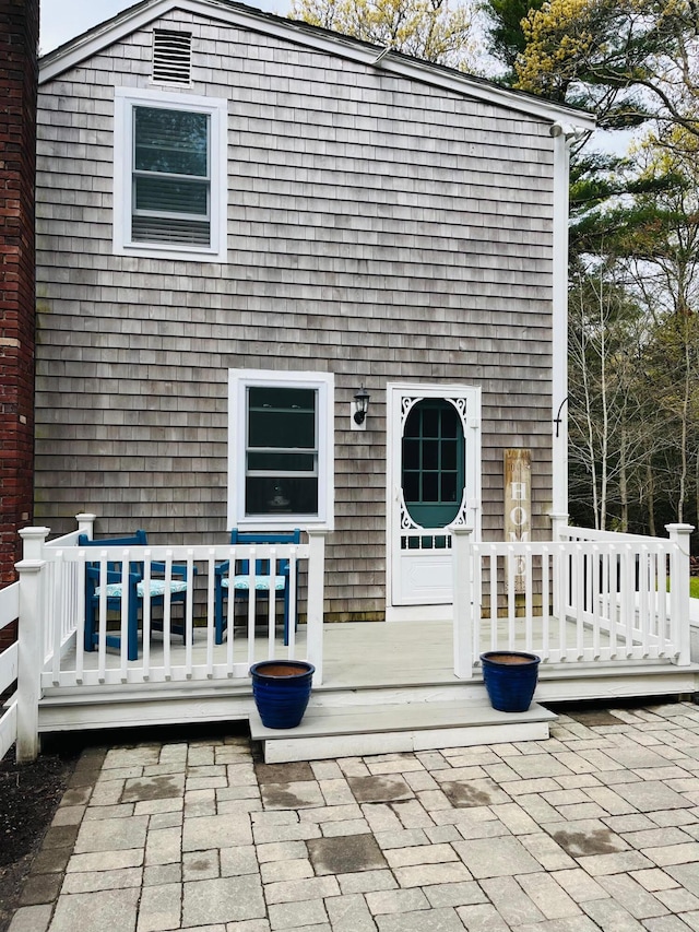 19 Artisan Way, Forestdale, MA 02644 - doorway to property with a deck and a patio