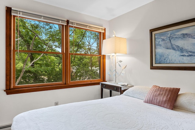 10 Bradford Ln, Eastham, MA 02642 - bedroom with a baseboard radiator and multiple windows