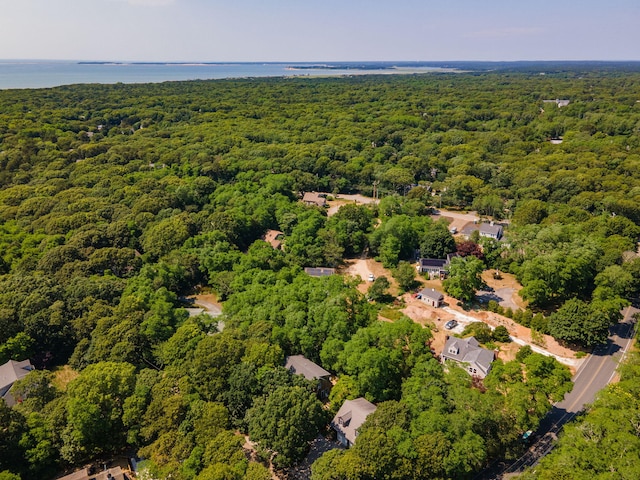 10 Bradford Ln, Eastham, MA 02642 - drone / aerial view of a heavily wooded area