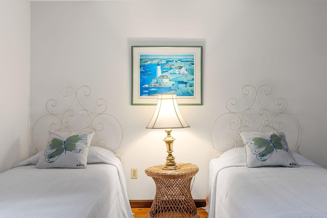 10 Bradford Ln, Eastham, MA 02642 - bedroom featuring wood finished floors and baseboards