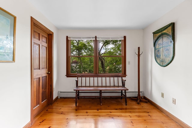 10 Bradford Ln, Eastham, MA 02642 - sitting room featuring light wood-style floors