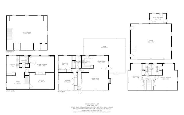 10 Bradford Ln, Eastham, MA 02642 - view of floor plan / room layout