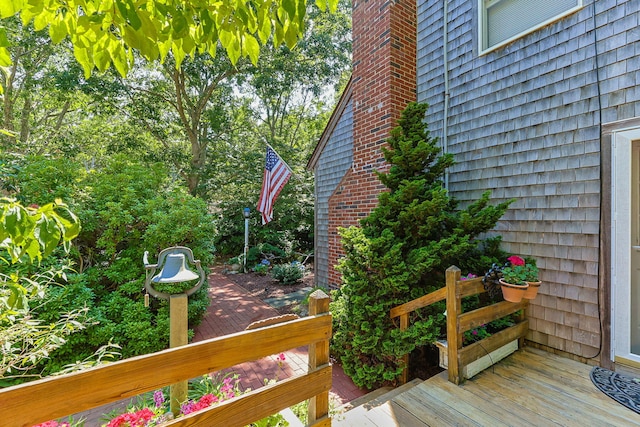 10 Bradford Ln, Eastham, MA 02642 - view of wooden terrace