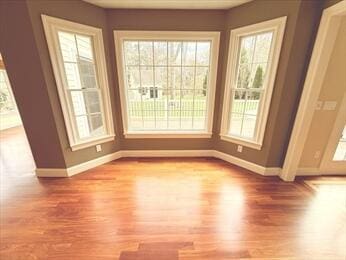 53 White Cliff Dr, Cedarville, MA 02360 - spare room with baseboards and wood finished floors