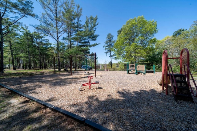 view of communal playground