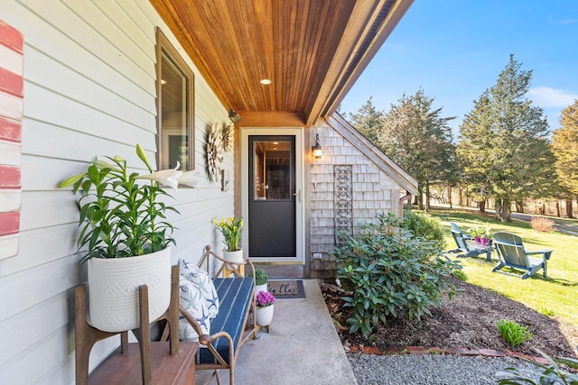 3 Bramblewood Ln, Orleans, MA 02653 - view of exterior entry