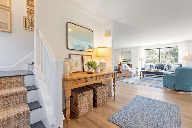 3 Bramblewood Ln, Orleans, MA 02653 - interior space featuring wood finished floors and stairway