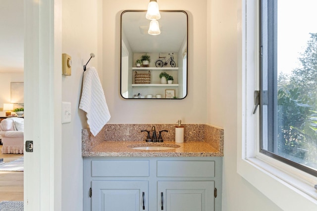 3 Bramblewood Ln, Orleans, MA 02653 - ensuite bathroom with a healthy amount of sunlight, vanity, and ensuite bathroom