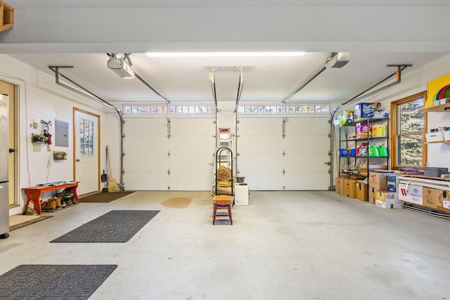 3 Bramblewood Ln, Orleans, MA 02653 - garage with a garage door opener and electric panel