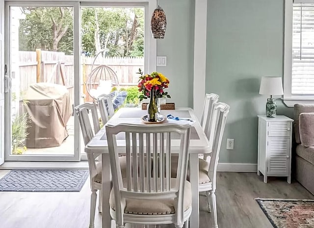 31 Northern Ave, Dennis Port, MA 02639 - dining room with wood finished floors and baseboards