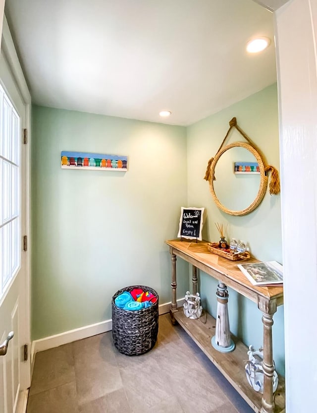 31 Northern Ave, Dennis Port, MA 02639 - entryway featuring baseboards and recessed lighting