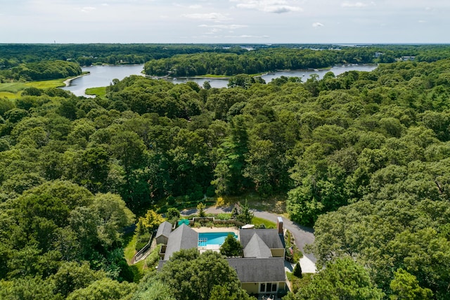 139 Prince Ave, Marstons Mills, MA 02648 - bird's eye view of a large body of water and a heavily wooded area
