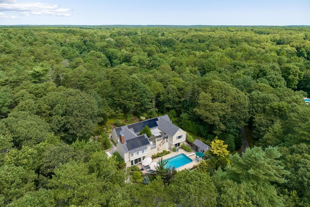 139 Prince Ave, Marstons Mills, MA 02648 - aerial view of property and surrounding area with a heavily wooded area