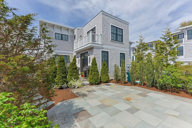350 Bradford St Unit U7, Provincetown, MA 02657 - back of house with a balcony