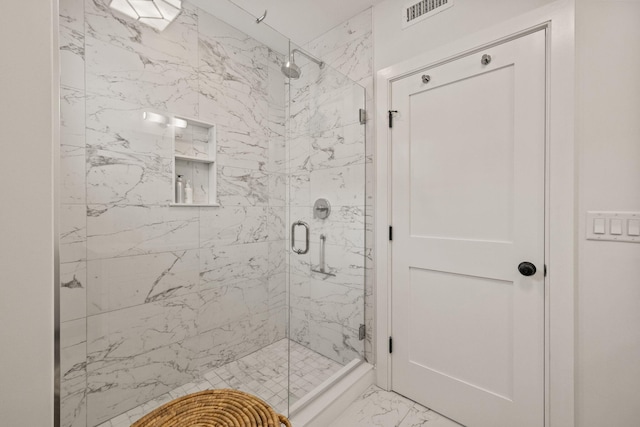 350 Bradford St Unit U7, Provincetown, MA 02657 - full bathroom with marble finish floors and a marble finish shower
